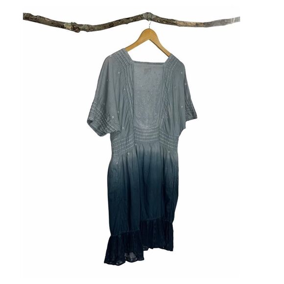 𝅺ANTHROPOLOGIE Holding Horses Ocean Ombre Dress - Picture 6 of 16
